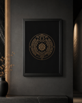 Origin — Archival Sigil Print (16x24 Framed Museum Edition)