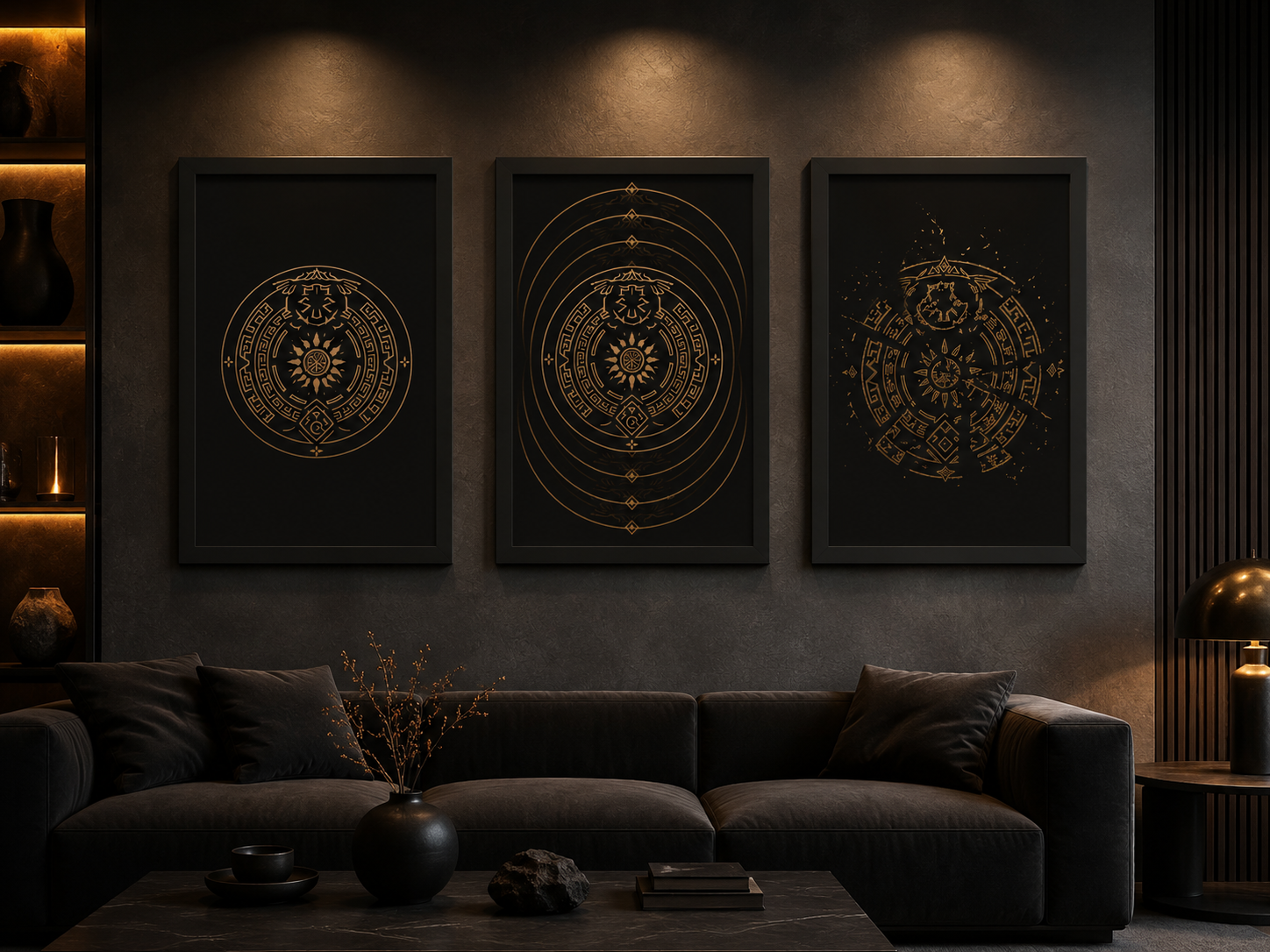 The Sigil Series — Archival Print Set — Origin • Echo • Fracture